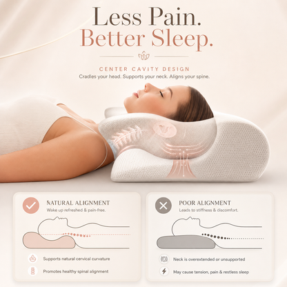 Ergonomic Cervical Pillow